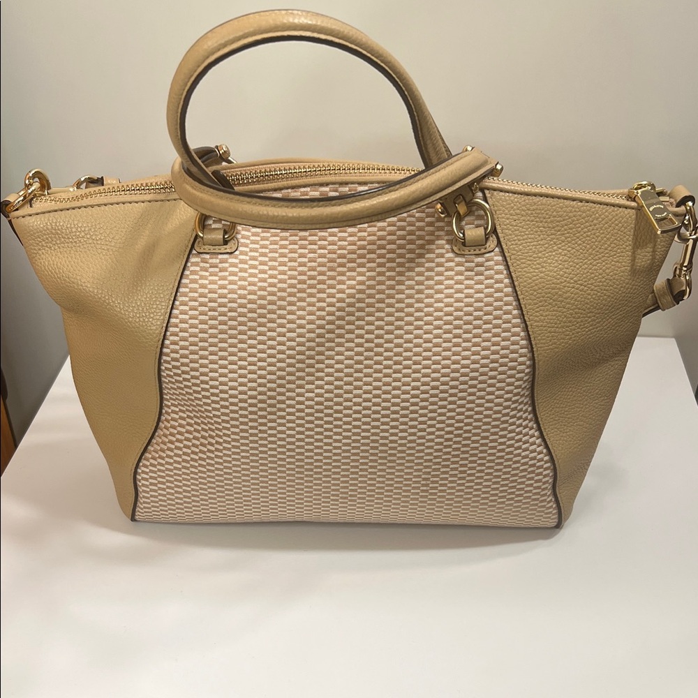 COACH  LEGACY JACQUARD PRAIRIE SATCHEL/CROSSBODY - Picture 2 of 10